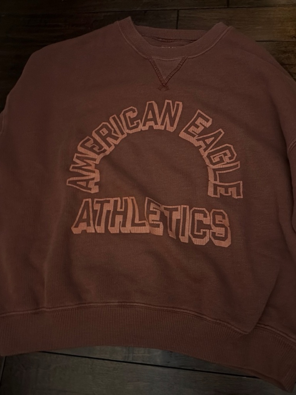American Eagle Outfitters Crewneck Sweatshirt - Dusty Mauve